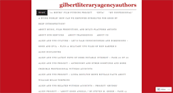 Desktop Screenshot of gilbertliteraryagencyauthors.com